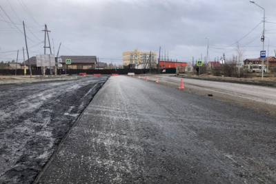 Дорожники приступили к асфальтированию улицы Билибина / ЯСИА   