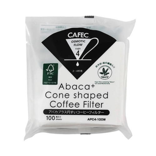 Фильтры Cafec Abaca+ (размер 2–4)