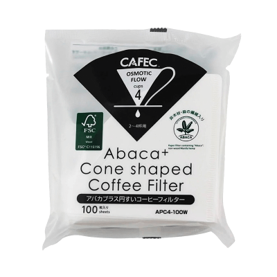Фильтры Cafec Abaca+ (размер 2–4)