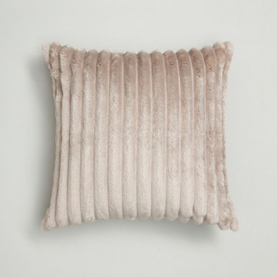 Наволочка декоративная Soft strip, серая