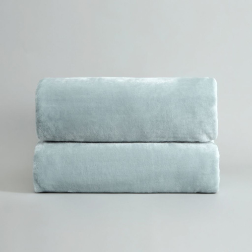 Плед Supersoft, голубой
