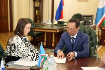 Глава Якутии обсудил с директором Роскультцентра участие республики в «Российской креативной неделе» / ЯСИА   Республика Саха (Якутия)