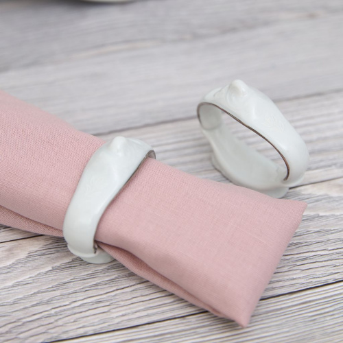 Кольцо для салфеток Venice platinum