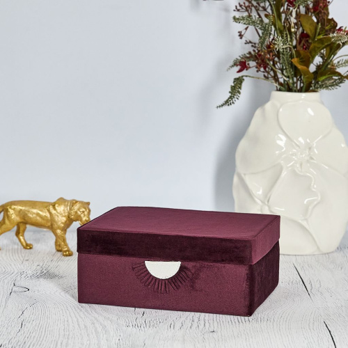 Шкатулка Pellegrino, бордо
