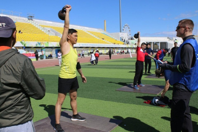 Профсоюзные организации Якутии организовали сдачу норм ГТО среди трудящихся / ЯСИА   Республика Саха (Якутия)