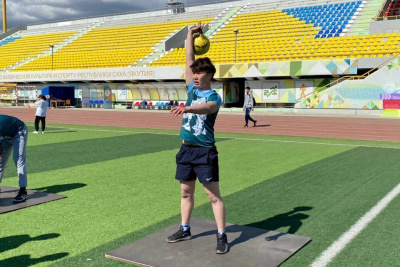 «Мир! Май! ГТО!». В Якутске стартовал фестиваль по выполнению нормативов ГТО / Айаал Аргунов Якутск Якутск Республика Саха (Якутия)