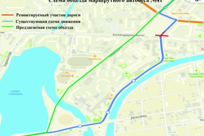 В Якутске ограничено движение транспорта на перекрестке улиц Каландаришвили и Белинского / ЯСИА Якутск Якутск Республика Саха (Якутия)