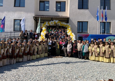 В Хангаласском улусе состоялось открытие многофункционального общественного центра / ЯСИА  Хангаласский Республика Саха (Якутия)