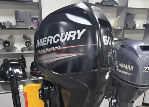 4х-тактный лодочный мотор MERCURY F60ELPT EFI Б/У