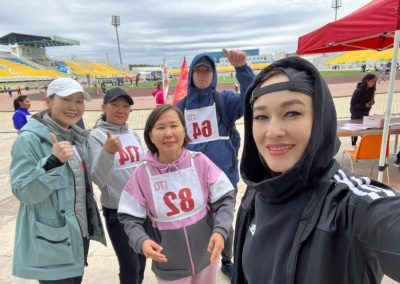 Медики Якутской городской больницы №3 успешно сдали нормативы ГТО / ЯСИА   Республика Саха (Якутия)