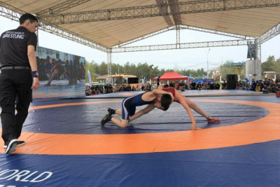В Якутске проходит командный борцовский турнир «Кубок трех долин» / Иванова Светлана Якутск Якутск Республика Саха (Якутия)