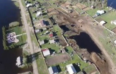 В якутском селе Арбын количество подтопленных дворов увеличилось до 24 / Айаал Аргунов   Республика Саха (Якутия)