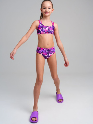 Купальный костюм трикотажный для девочек