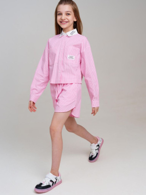 Рубашка текстильная для девочек