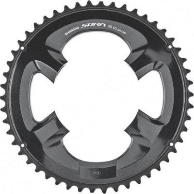 Звезда системы Shimano Sora FC-R3000 9 скоростей (серый 50 BCD 110 ассиметричный (Shimano))