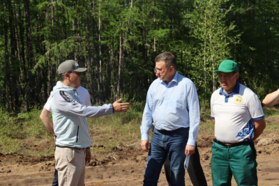 В Якутии с рабочим визитом находится заместитель руководителя Рослесхоза /    Республика Саха (Якутия)
