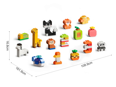 FL1617 Конструктор Веселые фигурки