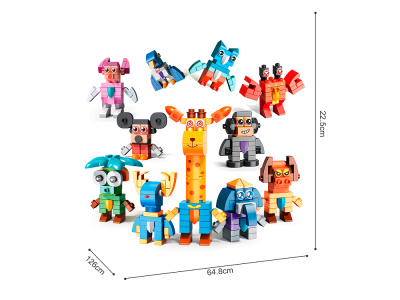 FL1694 Конструктор Удивительные животные