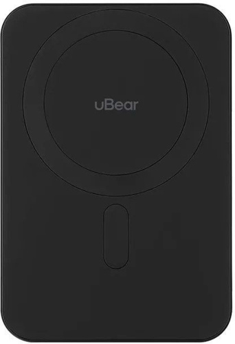 Внешний аккумулятор uBear Slide Magnetic, 10000mAh, Qi2 черный