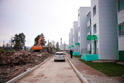 В поселке Серебряный Бор Якутии в 150 квартир переедут жильцы из аварийного фонда /    Республика Саха (Якутия)