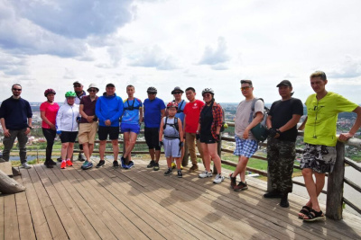 Финалисты конкурса «Таланты Якутии» открыли образовательный модуль для велосипедистов /    Республика Саха (Якутия)