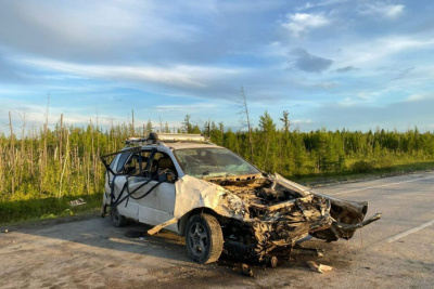 Один человек погиб и семеро пострадали при ДТП недалеко от Якутска / ЯСИА   