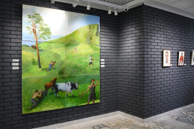 В Набережных Челнах открылась выставка якутской художницы Миры Аргуновой / ЯСИА   