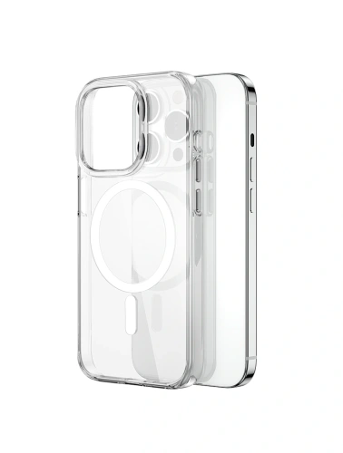 Чехол-накладка Wiwu Magsafe (BC-022) для Apple iPhone 15 Pro Max пластиковый (прозрачный)