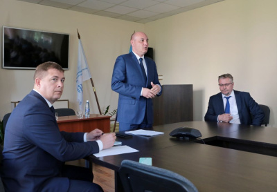 Александр Басыров встретился с сотрудниками "Алмазика" /   Мирнинский Мирнинский