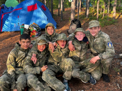 Военно-патриотический лагерь «Честь имею!» успешно завершил свою работу /   Мирнинский Мирнинский