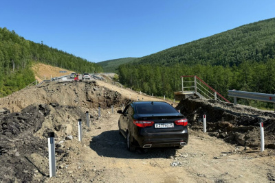 На участке трассы «Лена» открыли проезд для легковых автомобилей / ЯСИА   