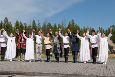 Ысыах – праздник дружбы многонационального алмазного края /   Мирнинский Мирнинский