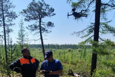 В Якутии спасатели нашли мужчину, который заблудился в тайге /    Республика Саха (Якутия)