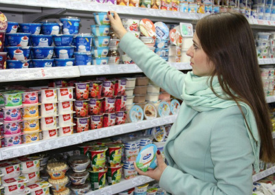 Российские торговые сети снизили наценки на социально значимые продукты /    Город Санкт-Петербург