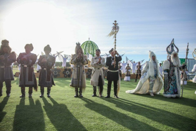 В Верхневилюйске завершился Ысыах якутского эпоса Олонхо /   Верхневилюйский Республика Саха (Якутия)