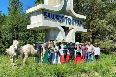 Якутский всадник Дугуйдан Винокуров пересёк границу Татарстана /    Республика Саха (Якутия)