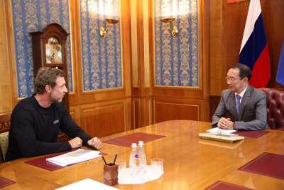 Глава Якутии встретился с председателем совета директоров Группы ОКТО / ЯСИА   