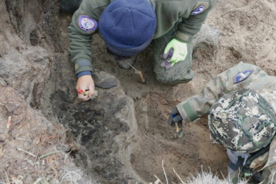 Редкая находка: в Якутии обнаружен наконечник древнего гарпуна / ЯСИА  Нижнеколымский Республика Саха (Якутия)