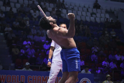 Фоторепортаж. Второй день чемпионата мира по мас-рестлингу в Якутске /  Якутск Якутск Республика Саха (Якутия)