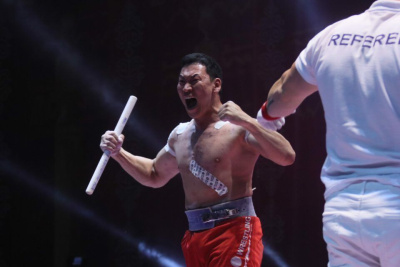 Якутянин Павел Черноградский в четвёртый раз завоевал звание чемпиона мира по мас-рестлингу /    Республика Саха (Якутия)