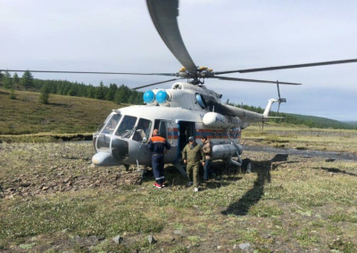 Во время поисков пропавшего Ан-2 в Якутии вертолётами обследовано 4000 кв. км /    Республика Саха (Якутия)