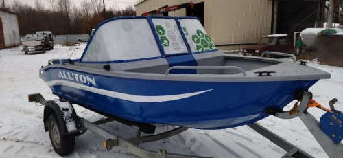 Катер-лодка алюминиевая ALUTON 460DC