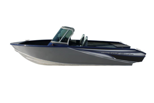 Катер-лодка алюминиевая WINDBOAT 4.6 DC EvoFish