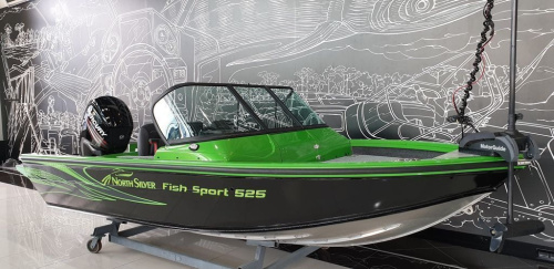 Катер-лодка алюминиевая NORTHSILVER 525 Fish Sport