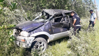 В Якутии перевернулся автомобиль, водитель погиб /    Республика Саха (Якутия)