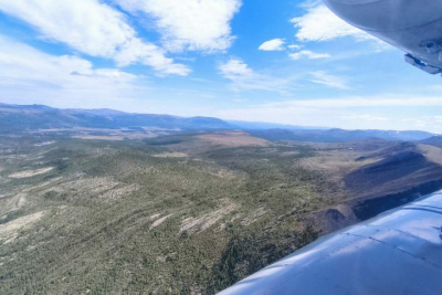 Более 17 тысяч кв. км обследовали спасатели во время поисков пропавшего Ан-2 в Якутии /    Республика Саха (Якутия)