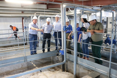 В Жатае завершили реконструкцию канализационно-очистной станции /   Жатай Республика Саха (Якутия)