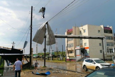 Энергетики восстанавливают электроснабжение в Усть-Алданском улусе /   Усть-Алданский Республика Саха (Якутия)