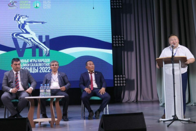 Три олимпийских чемпиона стали гостями VIII Спортивных игр народов Якутии /    Республика Саха (Якутия)