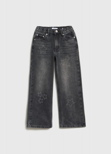 Джинсы для девочек, Серый